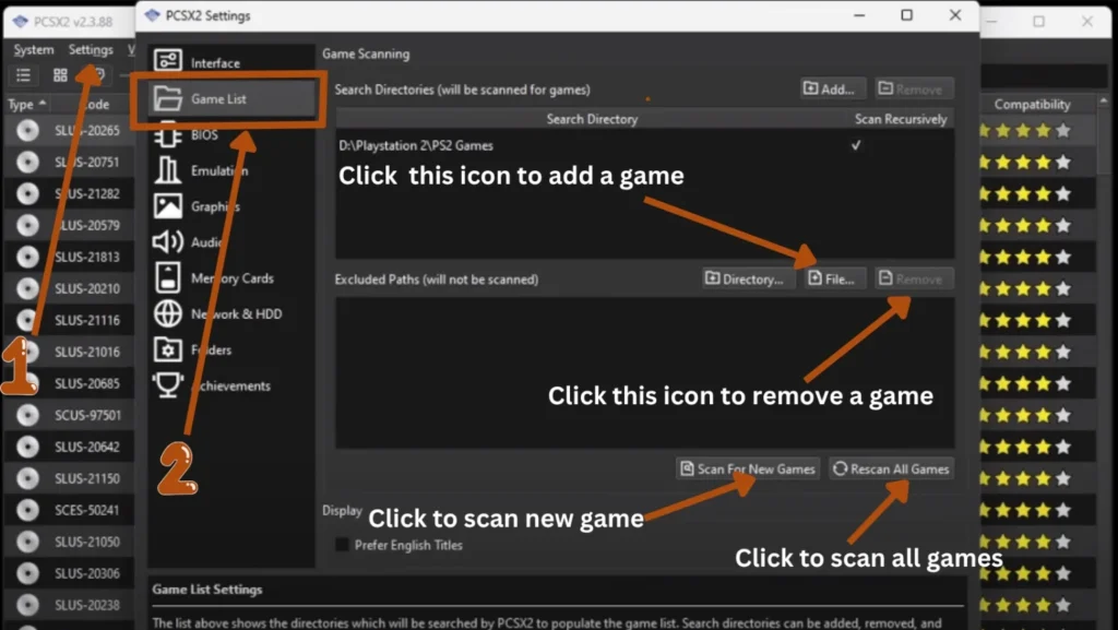 How to Download & Set Up PCSX2 PS2 Emulator on PC 2026 15 Upload ps2 games to PCSX2 Emulator