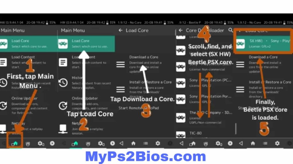 Download PS1 BIOS for ePSXe, DuckStation & RetroArch 2026 12 ps1 bios For RetroArch (Android & iOS)